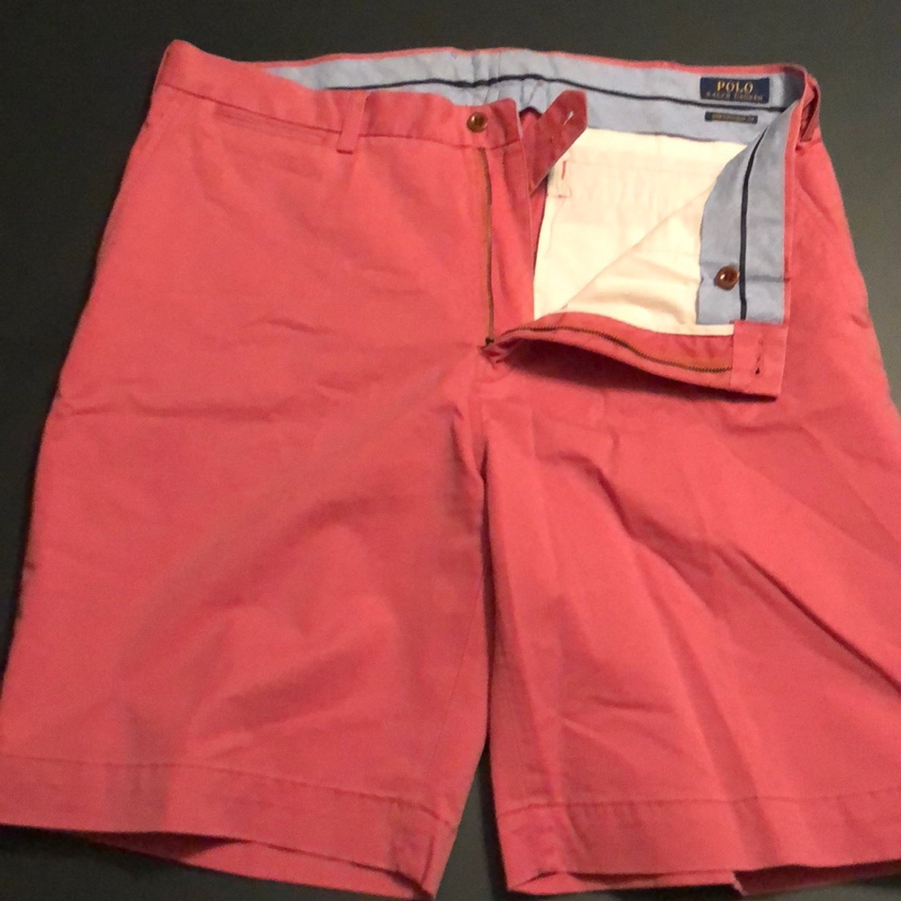 Red Polo Shorts